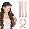 Heatless Hair Curler Curling Rod Headband No Heat Hair Rollers Satin Lazy Curls Soft Curlers Sleeping Flexi Rods Styling Tools